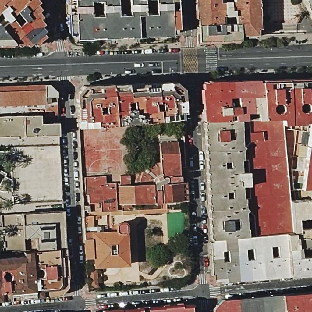 Aerial view of the grounds of Cep Centro De Recepción