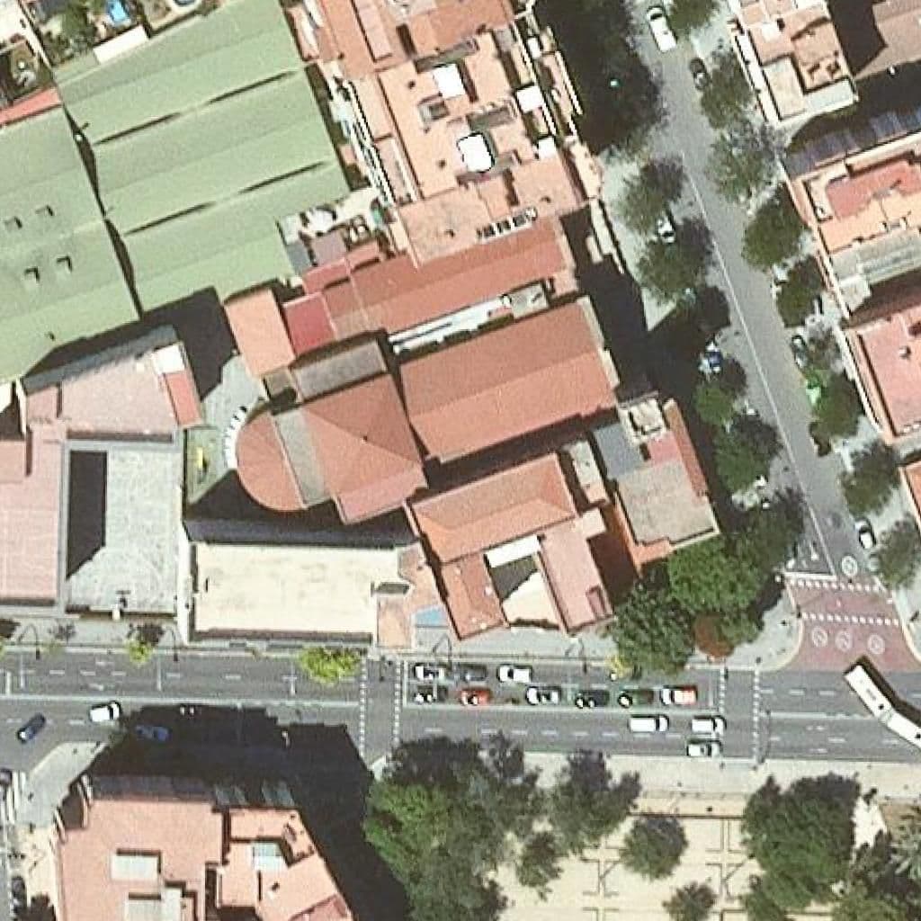 Aerial view of the grounds of Fep Sant Ramon