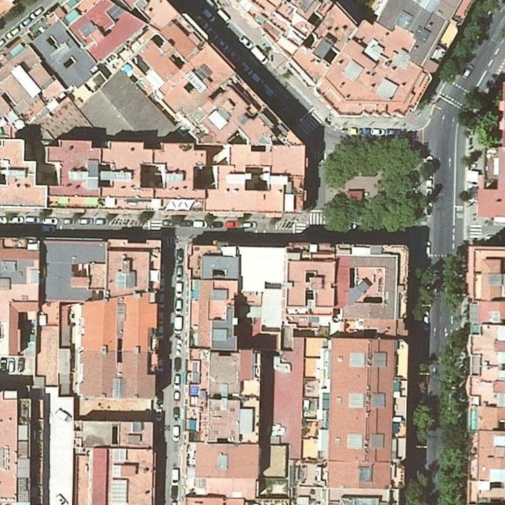 Aerial view of the grounds of Santapau-Pifma
