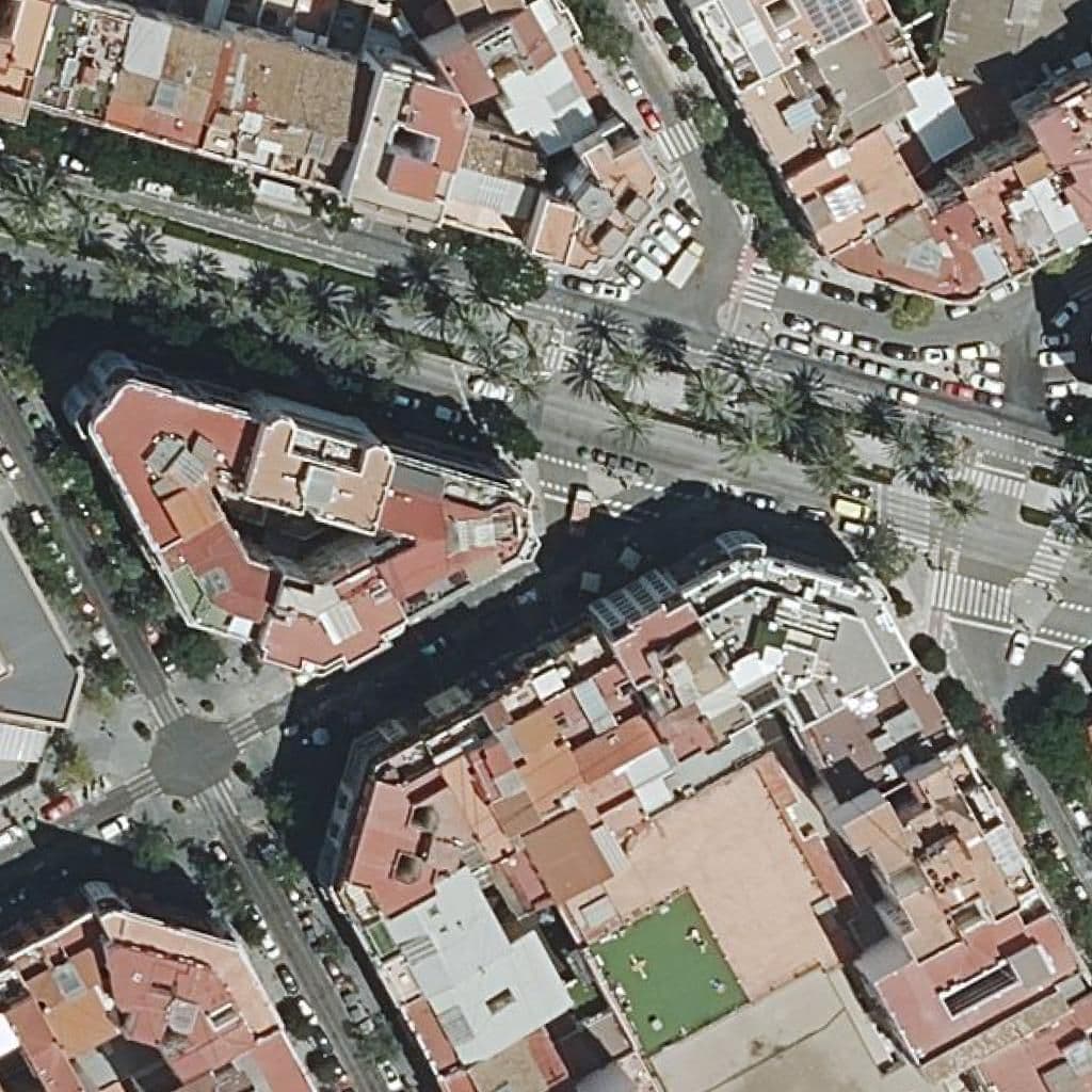 Aerial view of the grounds of Centre Privat Centro De Estudios García Broch