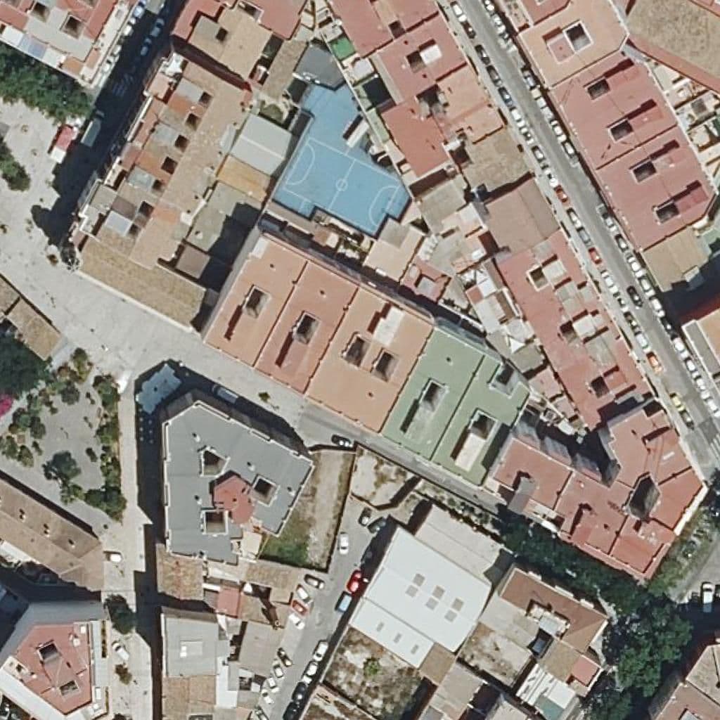 Aerial view of the grounds of Centre Privat Hermes Sociedad Cooperativa Valenciana