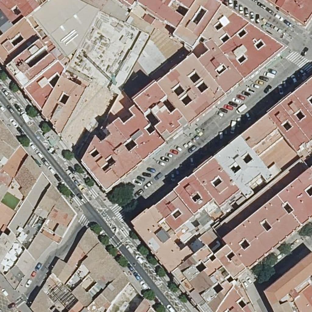 Aerial view of the grounds of Centre Privat Marjo