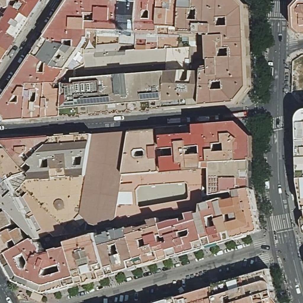 Aerial view of the grounds of Centre Privat Fp Pax