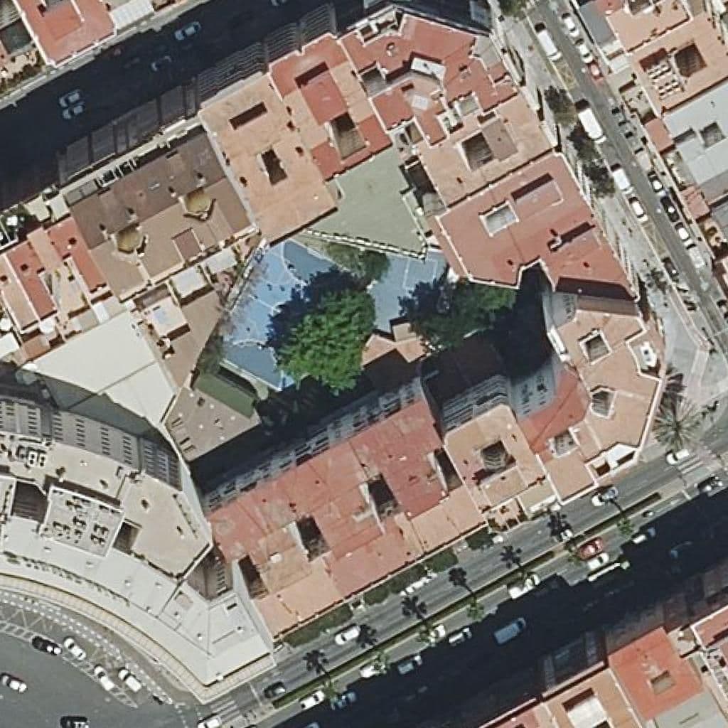 Aerial view of the grounds of Centre Estranger British School Of Valencia