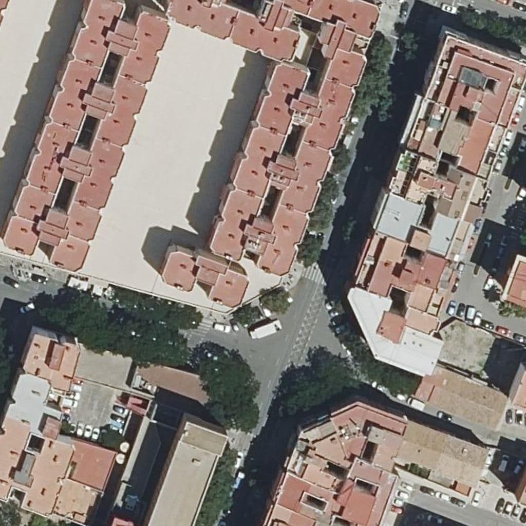 Aerial view of the grounds of Centre Privat Fp C.estudios Financieros