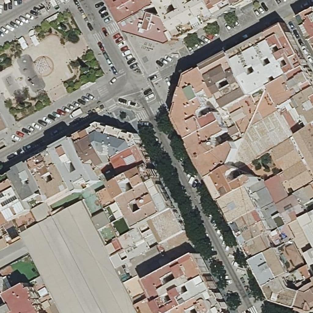 Aerial view of the grounds of Centre Priv. Ed. Infantil Chiquilín