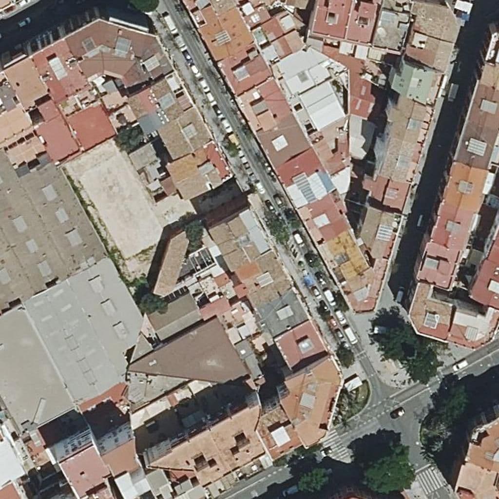 Aerial view of the grounds of Centre Priv. Ed. Infantil Patufet