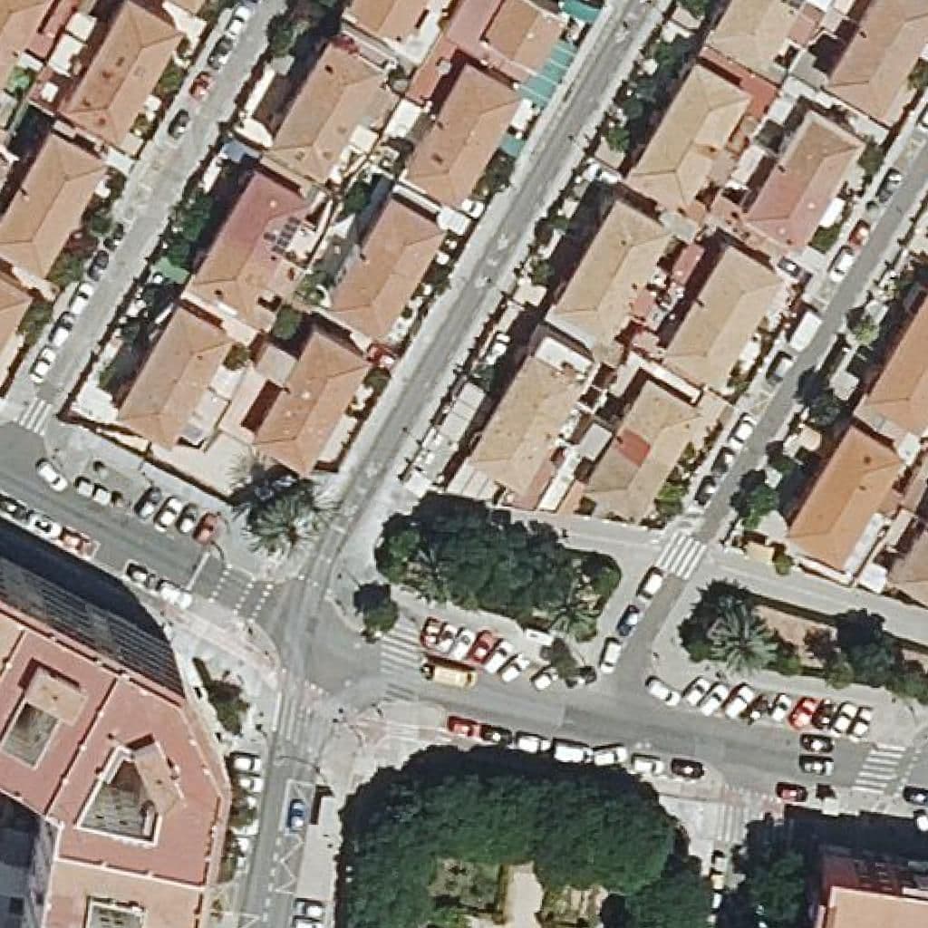 Aerial view of the grounds of Centre Priv. Ed. Infantil Bambinos