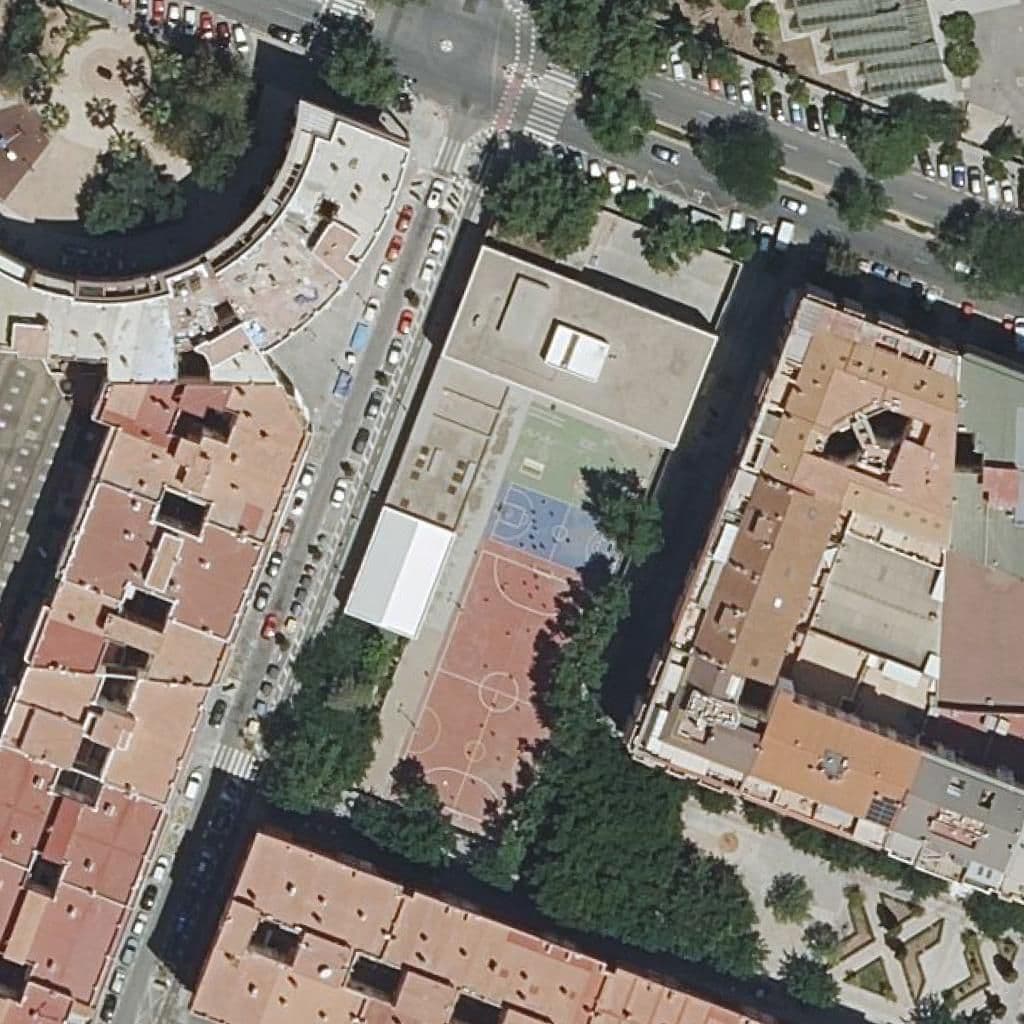 Aerial view of the grounds of Cep Aiora