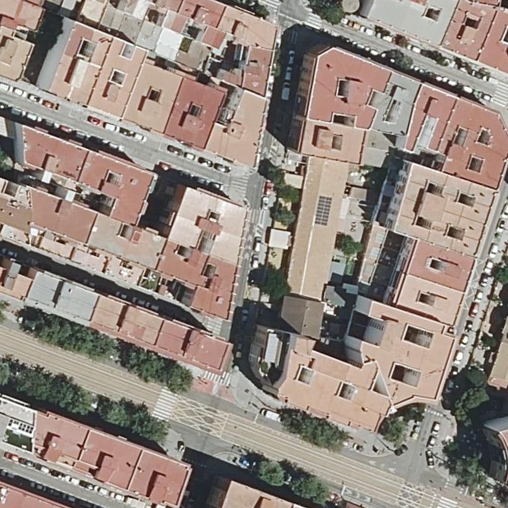 Aerial view of the grounds of Centre Priv. Ed. Inf. 1Er Cicle Betel