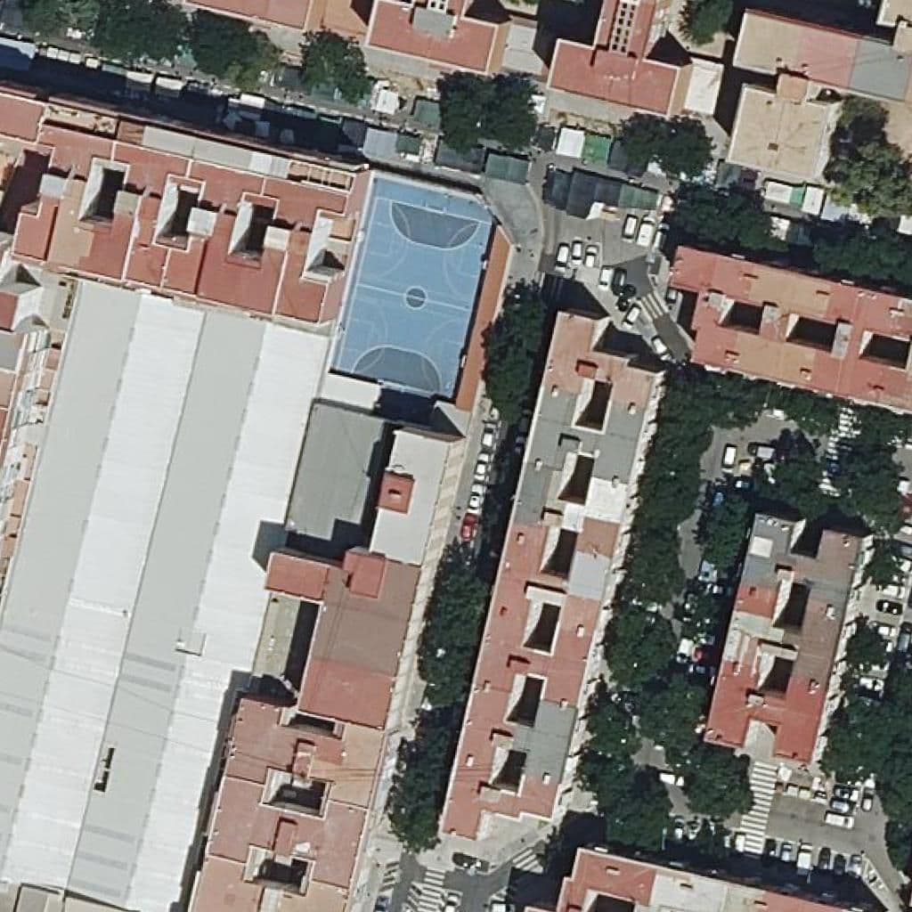 Aerial view of the grounds of Escola Privada De Música Nuestra Señora De Fátima