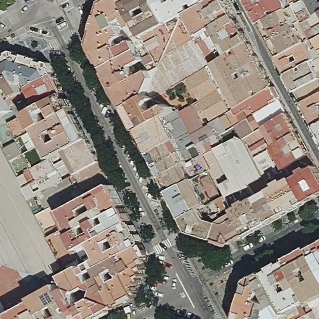 Aerial view of the grounds of Centre Privat Fp Tevián Cep