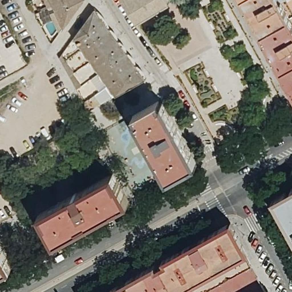 Aerial view of the grounds of Centre Priv. Ed. Infantil El Valle 1