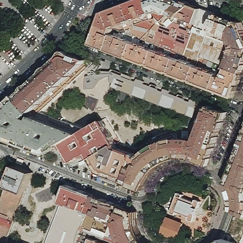 Aerial view of the grounds of Centre Priv. Ed. Inf. 1Er Cicle Teysa-Aragón