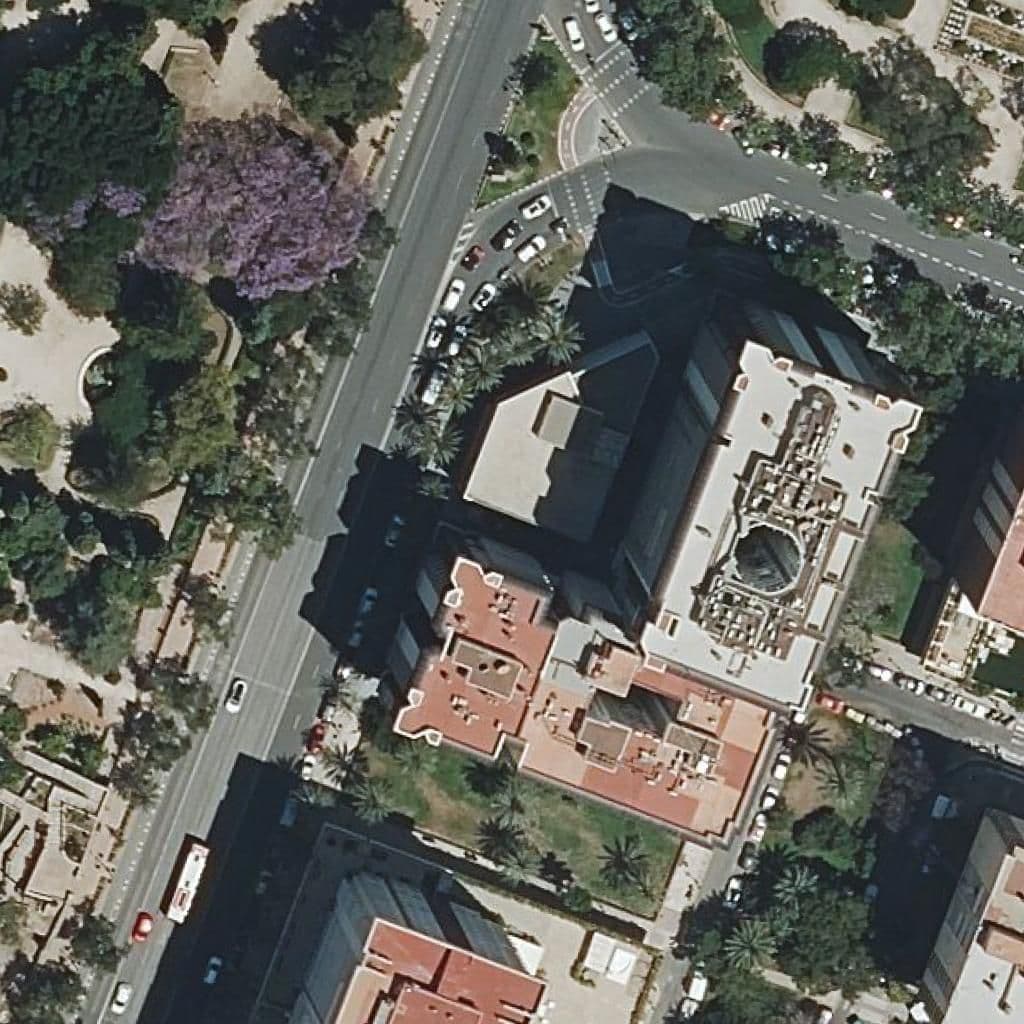 Aerial view of the grounds of Centre Privat Fp Europeo De Valencia