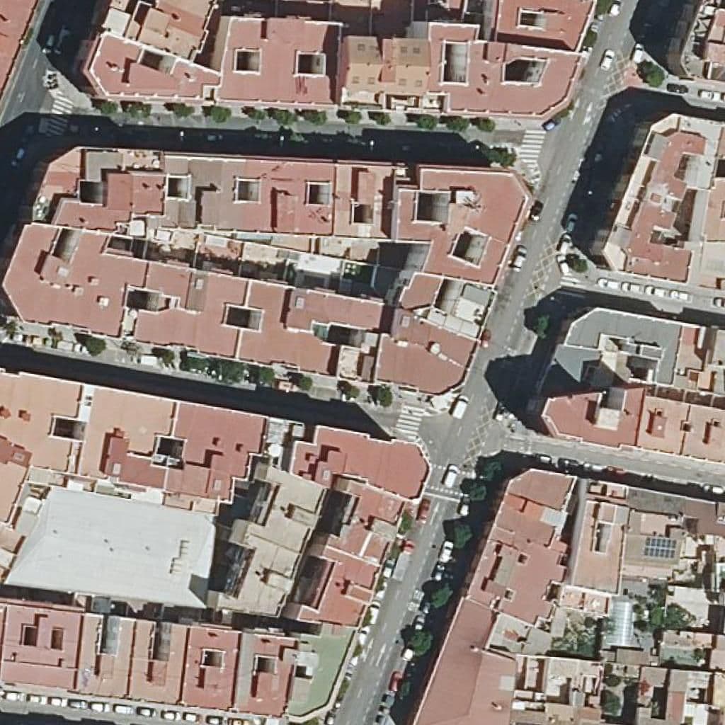 Aerial view of the grounds of Centre Privat Fp Centro De Estudios Juste