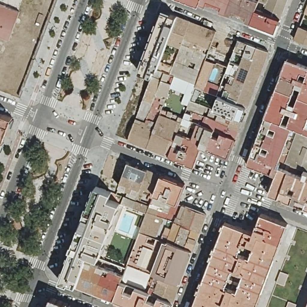 Aerial view of the grounds of Centre Priv. Ed. Inf. 1Er Cicle Sensatidos