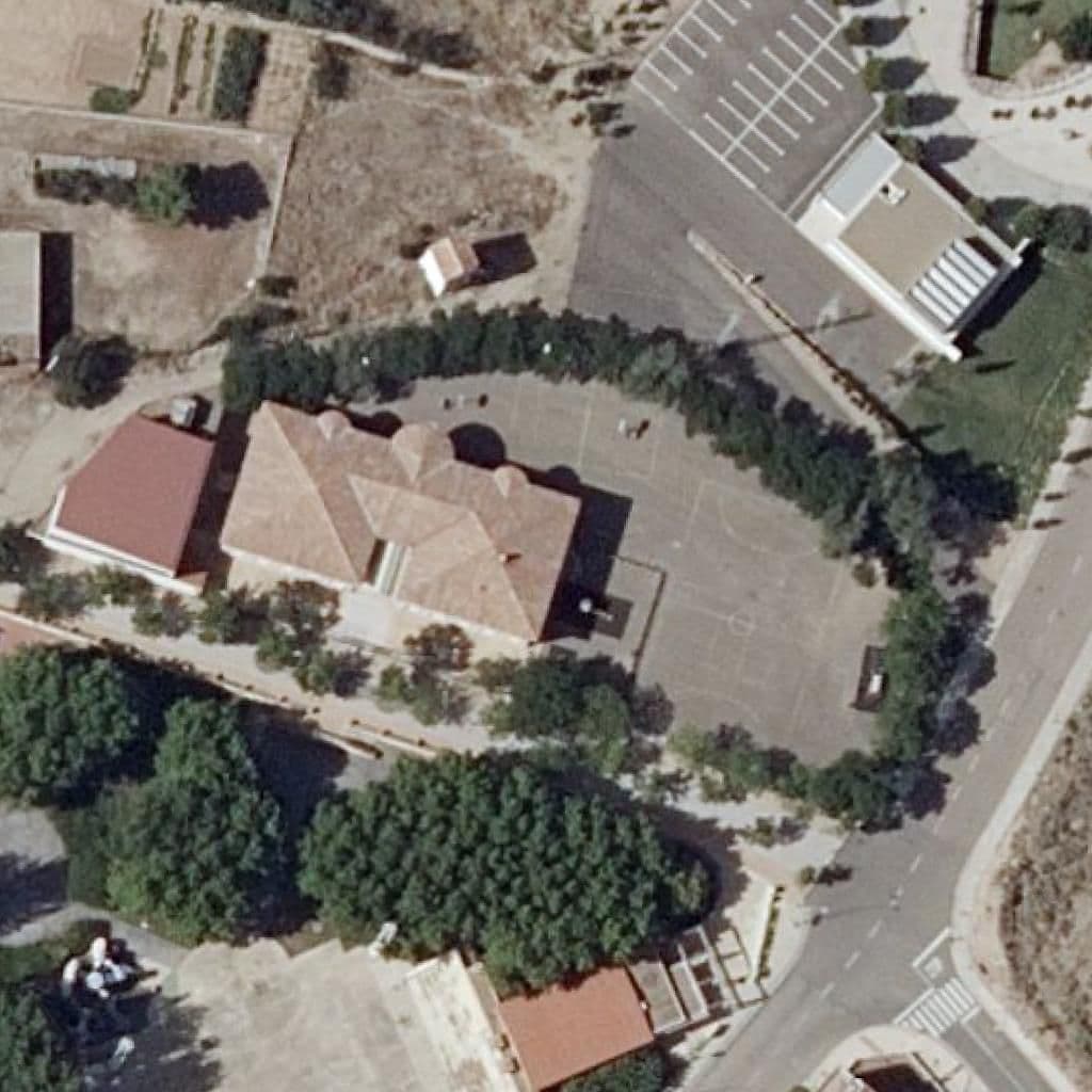 Aerial view of the grounds of C.P. Figueruelas