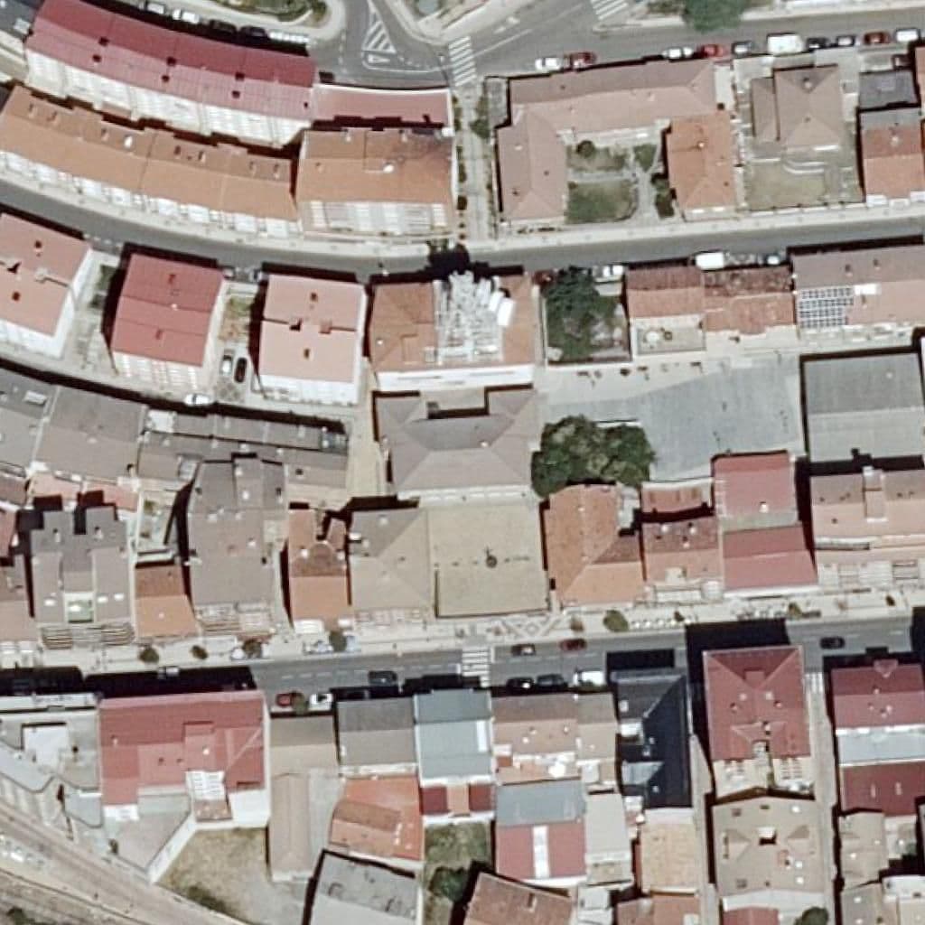 Aerial view of the grounds of C.I.F.E. de Sabiñánigo