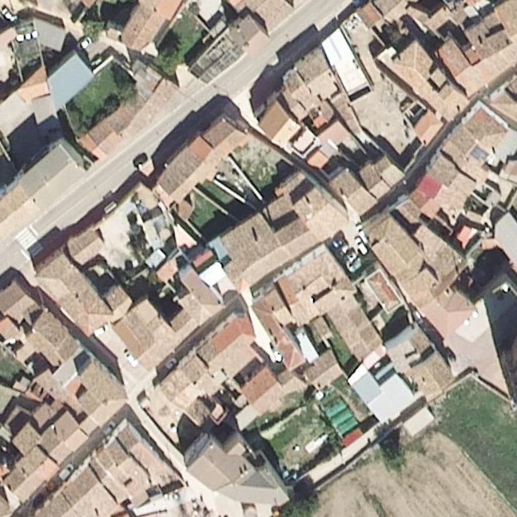 Aerial view of the grounds of C.P. Santa Ana