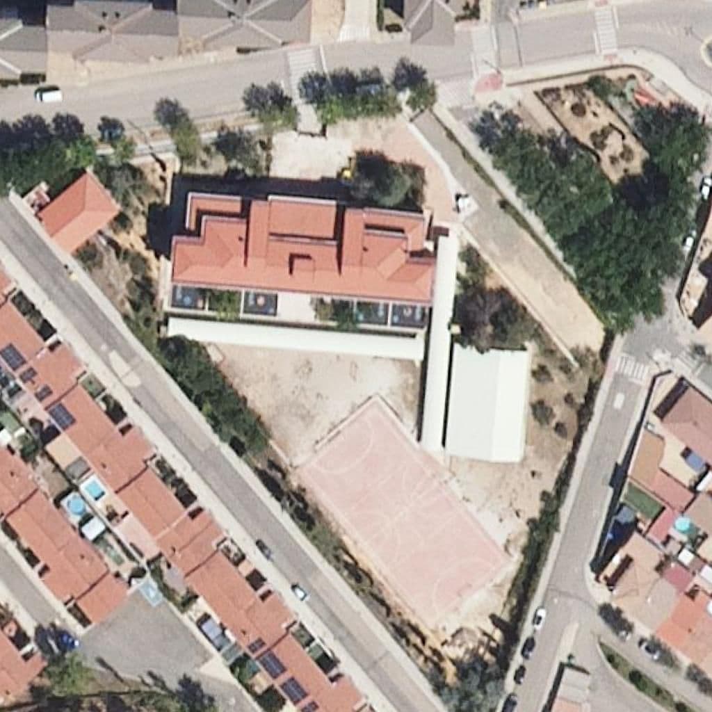 Aerial view of the grounds of C.P. Manuel Franco Royo