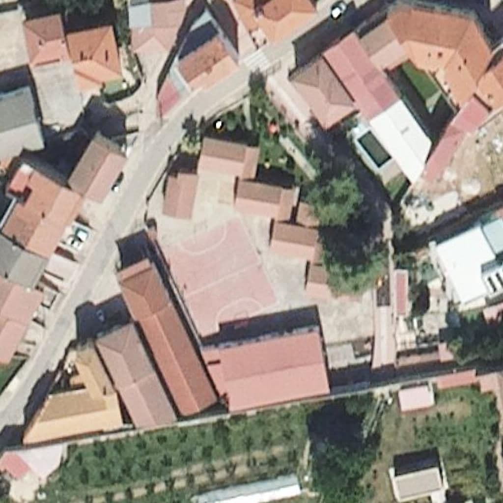 Aerial view of the grounds of C.R.A. Tres Riberas