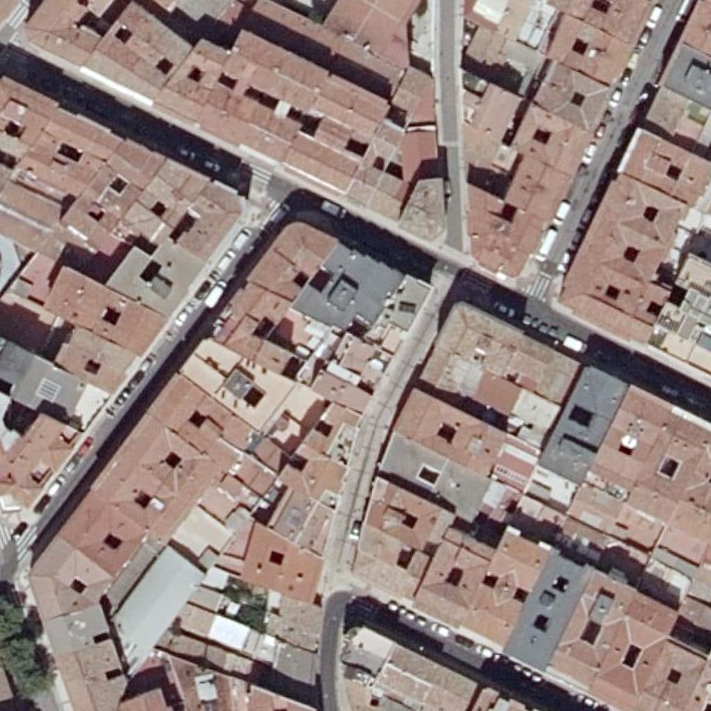 Aerial view of the grounds of C. Codef