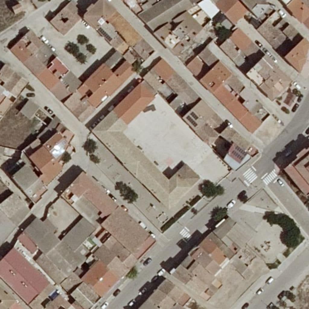 Aerial view of the grounds of C.P. San Juan Bautista