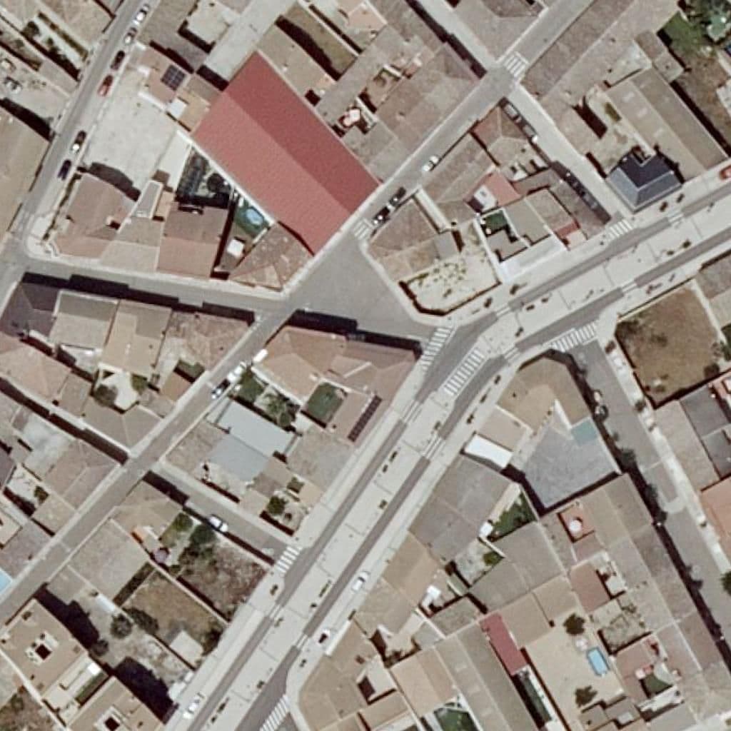 Вид сверху на территорию школы «C.P. Alfonso I El Batallador»