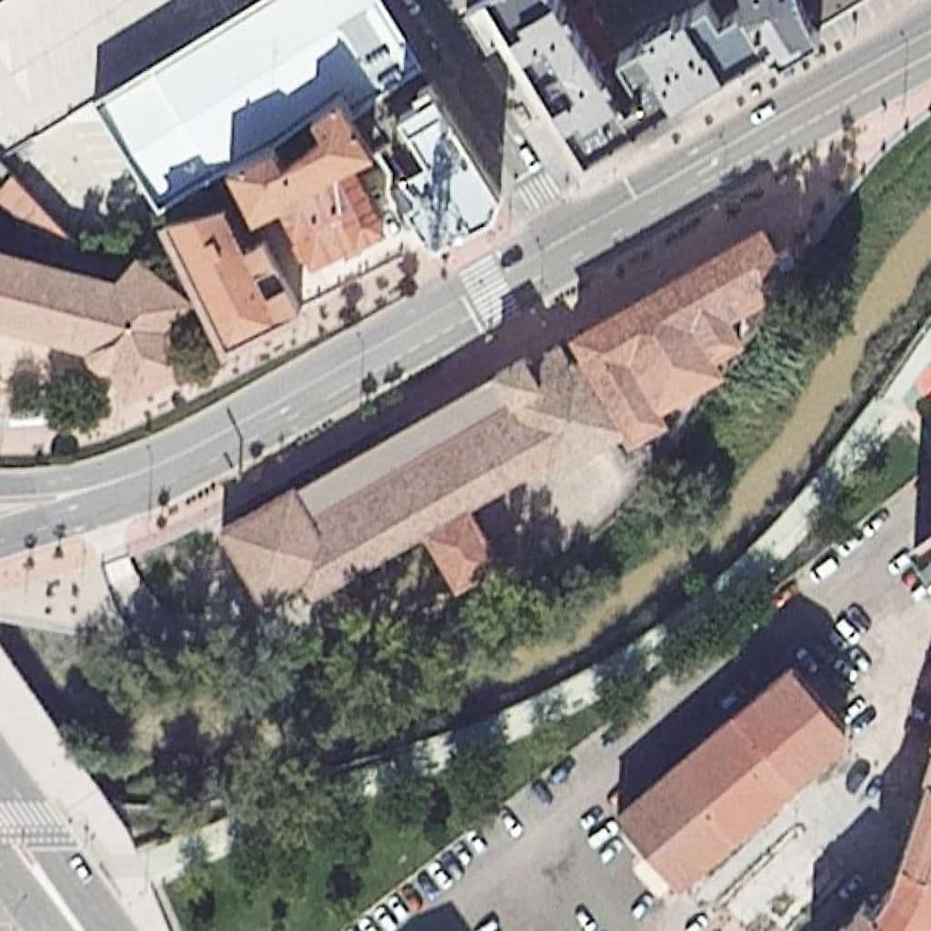 Aerial view of the grounds of C.P.E.P.A. Marco Valerio Marcial