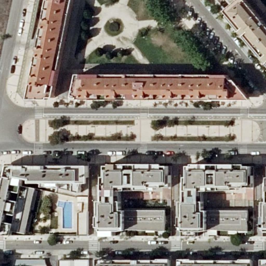 Aerial view of the grounds of C.E.I. Albada