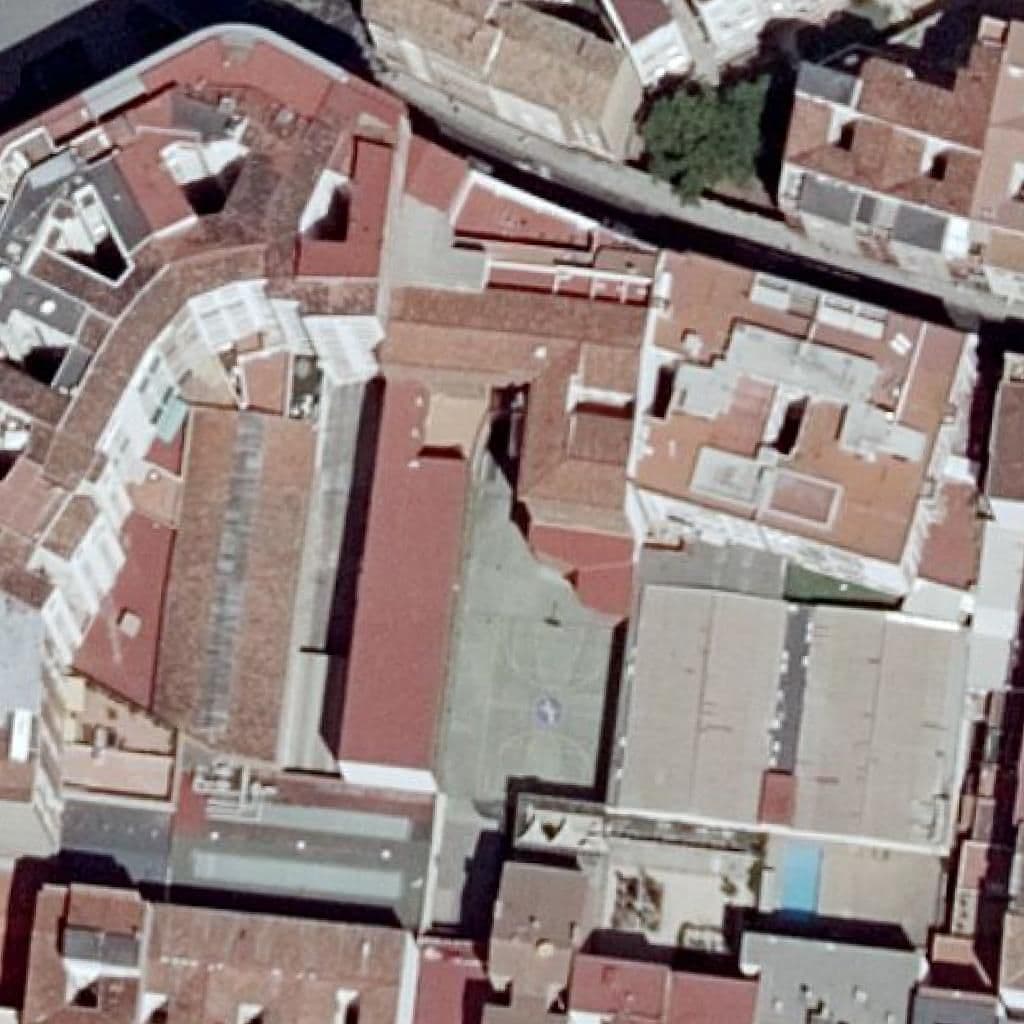 Aerial view of the grounds of C. Colegio Montessori