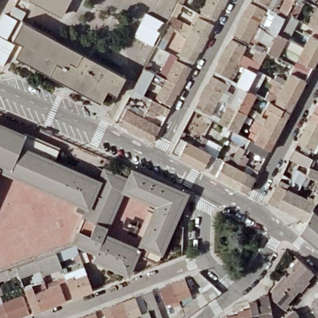 Вид сверху на территорию школы «C. Ntra. Sra. del Castillo»