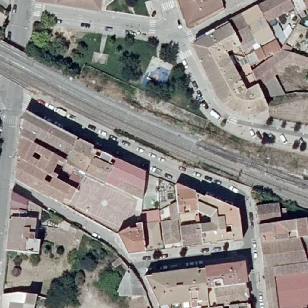 Aerial view of the grounds of C. Minte