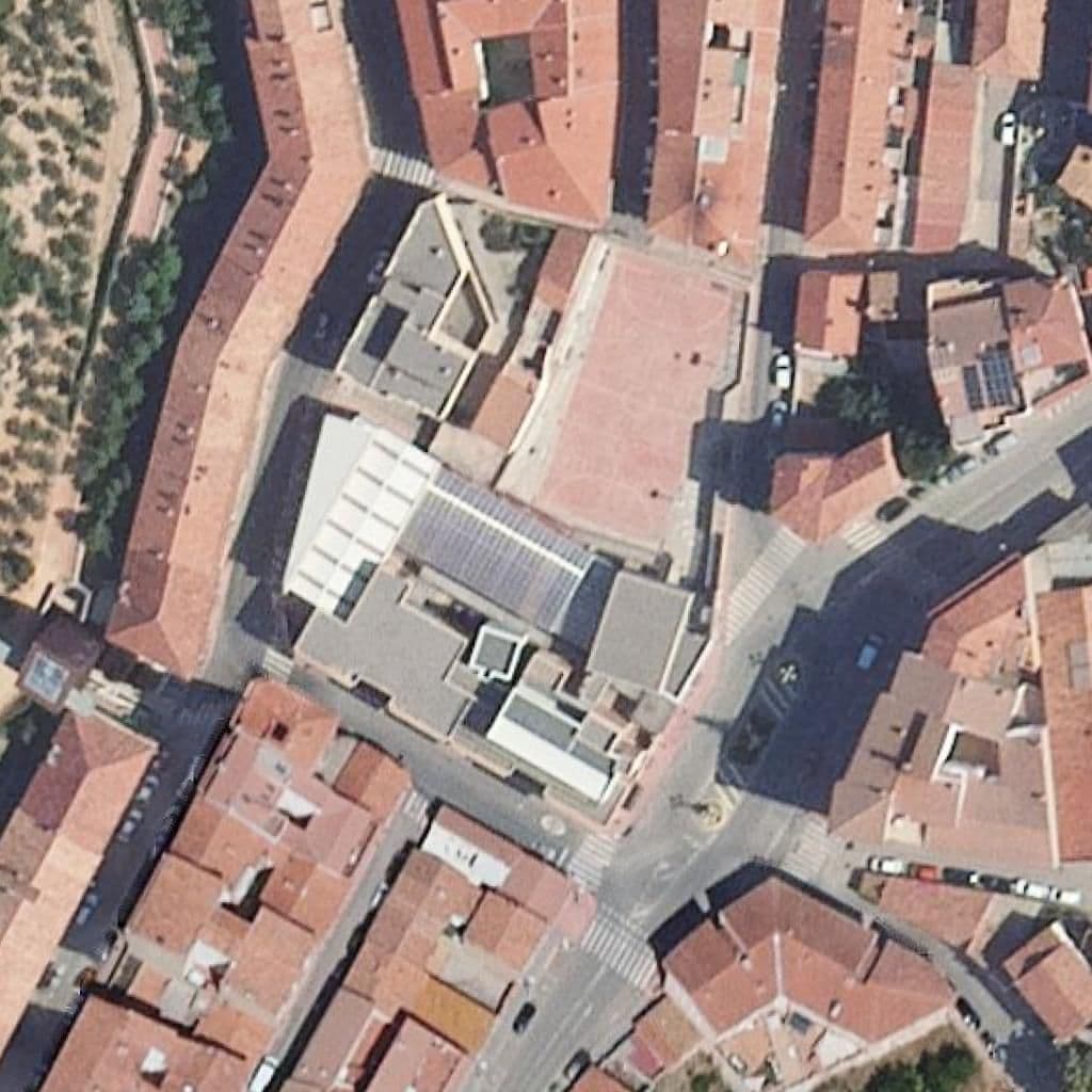 Aerial view of the grounds of C.P. Miguel Vallés