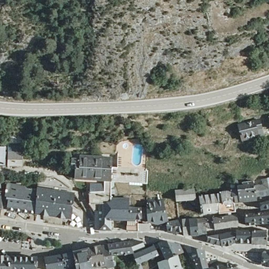 Aerial view of the grounds of E.E.I. Triamoleta