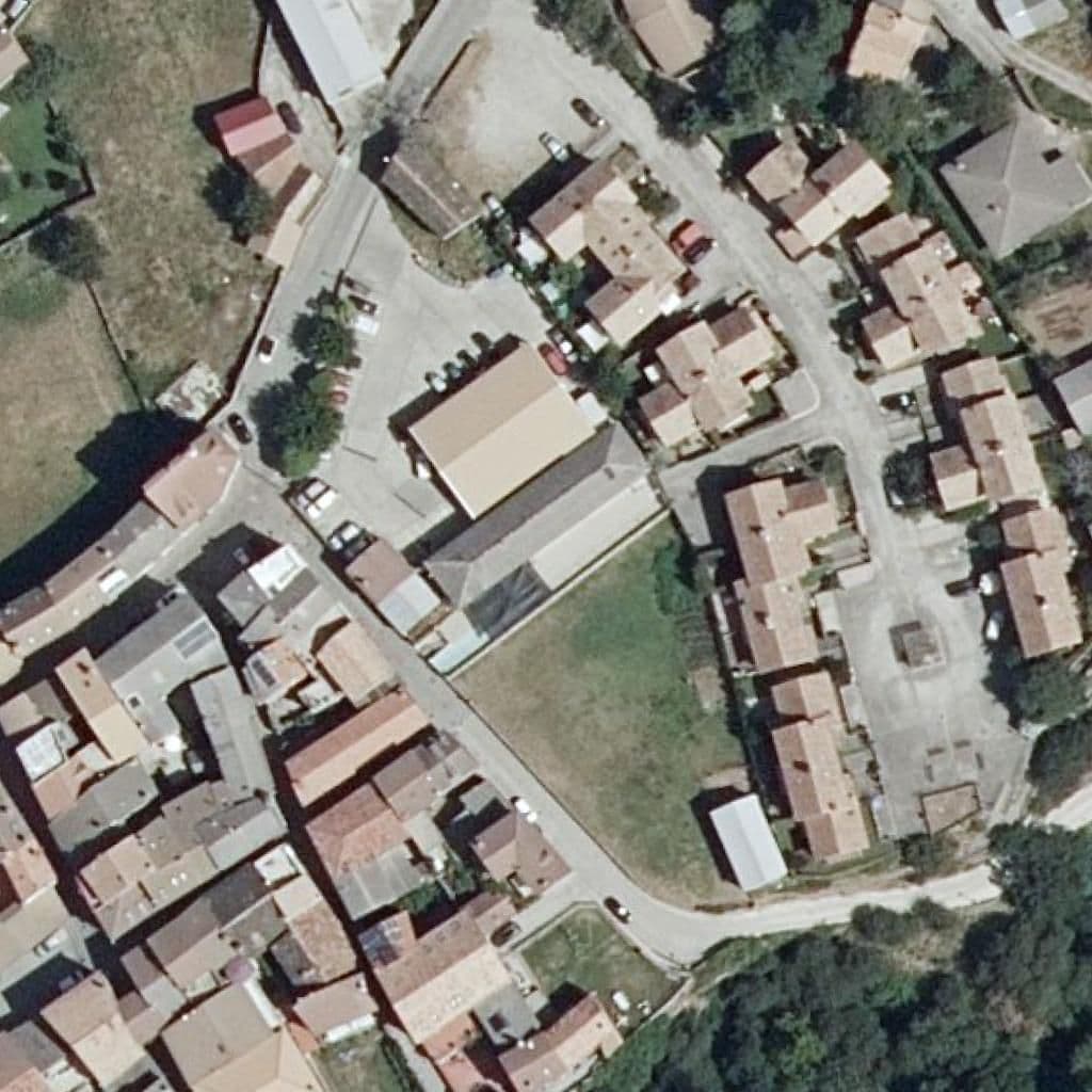 Aerial view of the grounds of E.E.I Guardería Infantil de Laspuña