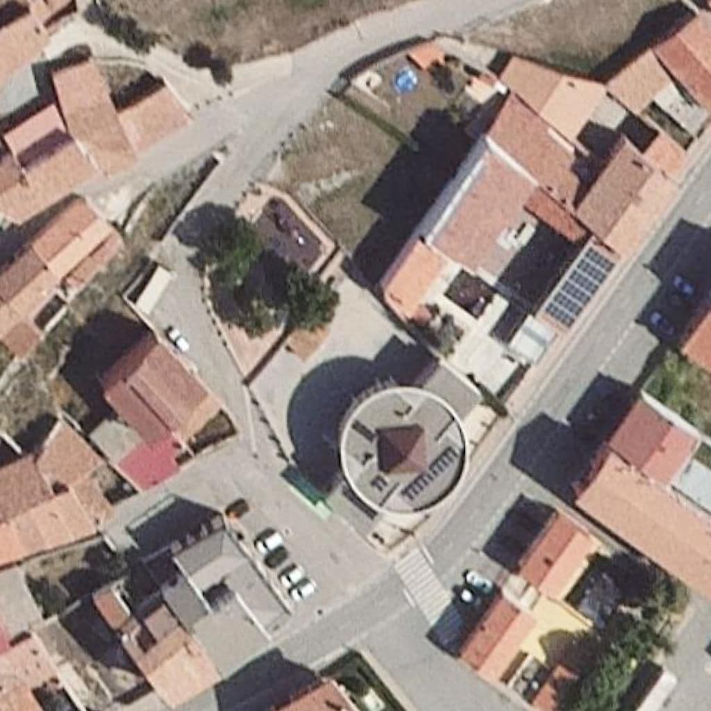 Aerial view of the grounds of C.R.A. Palmira Plá