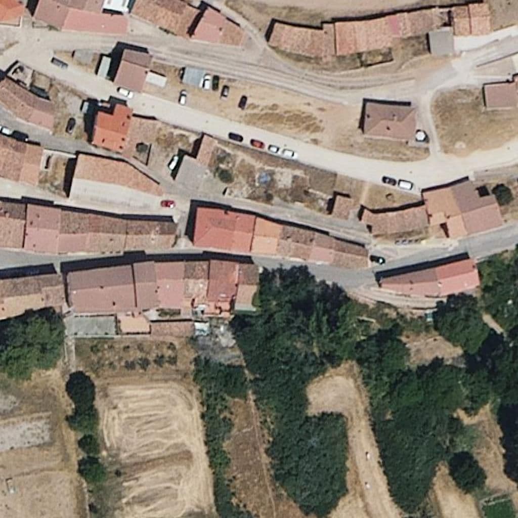Вид сверху на территорию школы «C.R.A. Sierra de Albarracín»