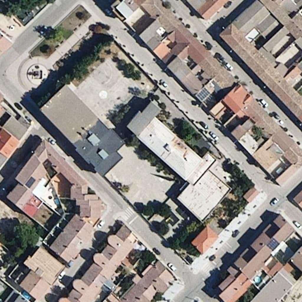 Вид сверху на территорию школы «C. Santa María de La Esperanza»