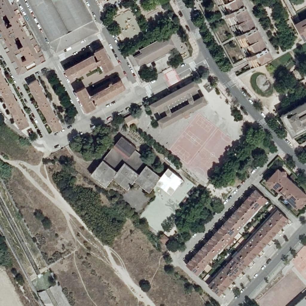 Вид сверху на территорию школы «C.P.E.P.A. Somontano»