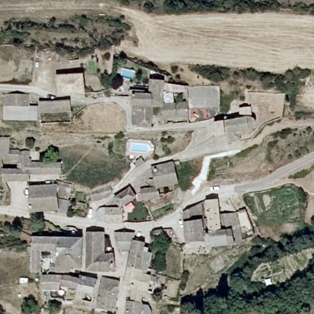 Aerial view of the grounds of C.P. Virgen de Los Ríos