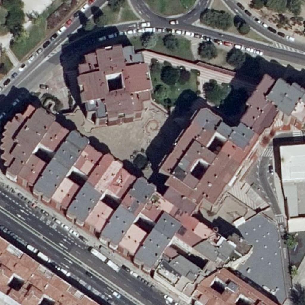Aerial view of the grounds of C. Cefor Izquierdo