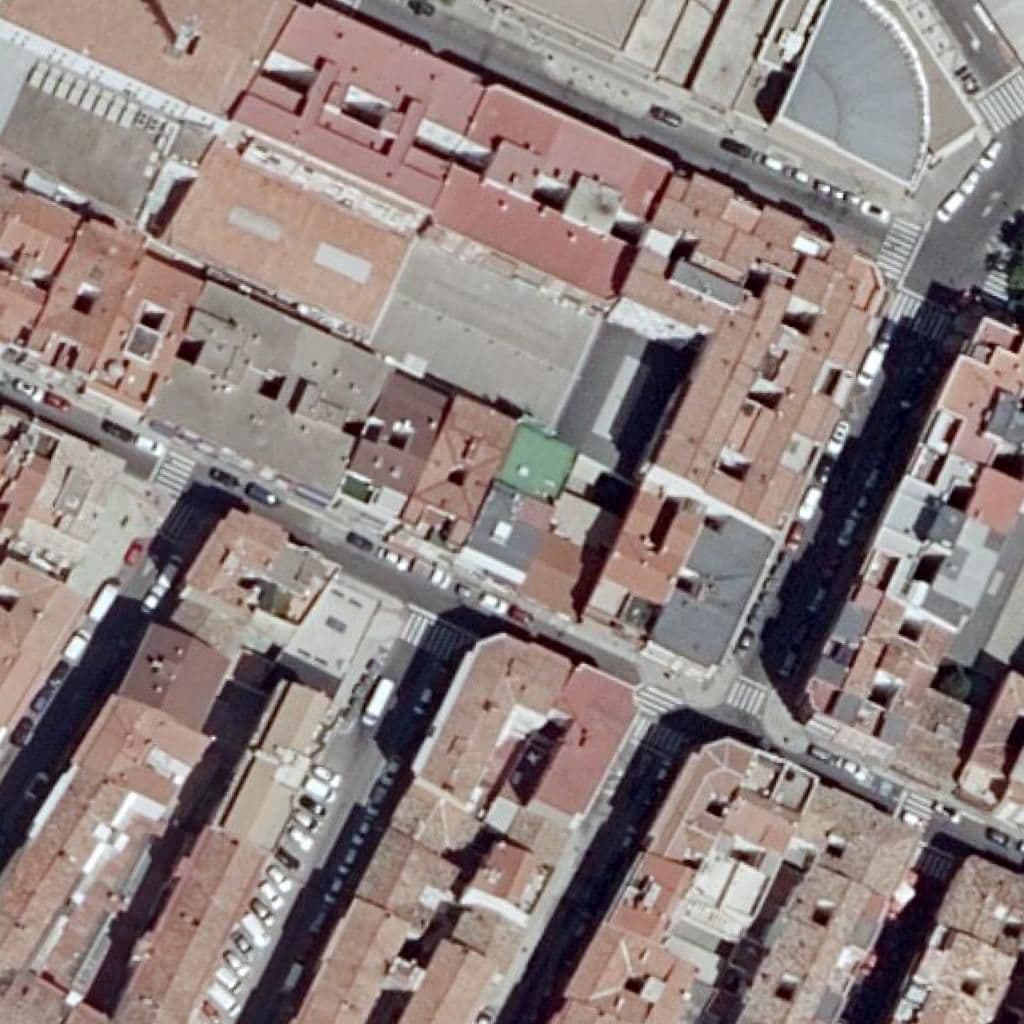 Aerial view of the grounds of C.E.I. Ntra. Sra. de Los Dolores