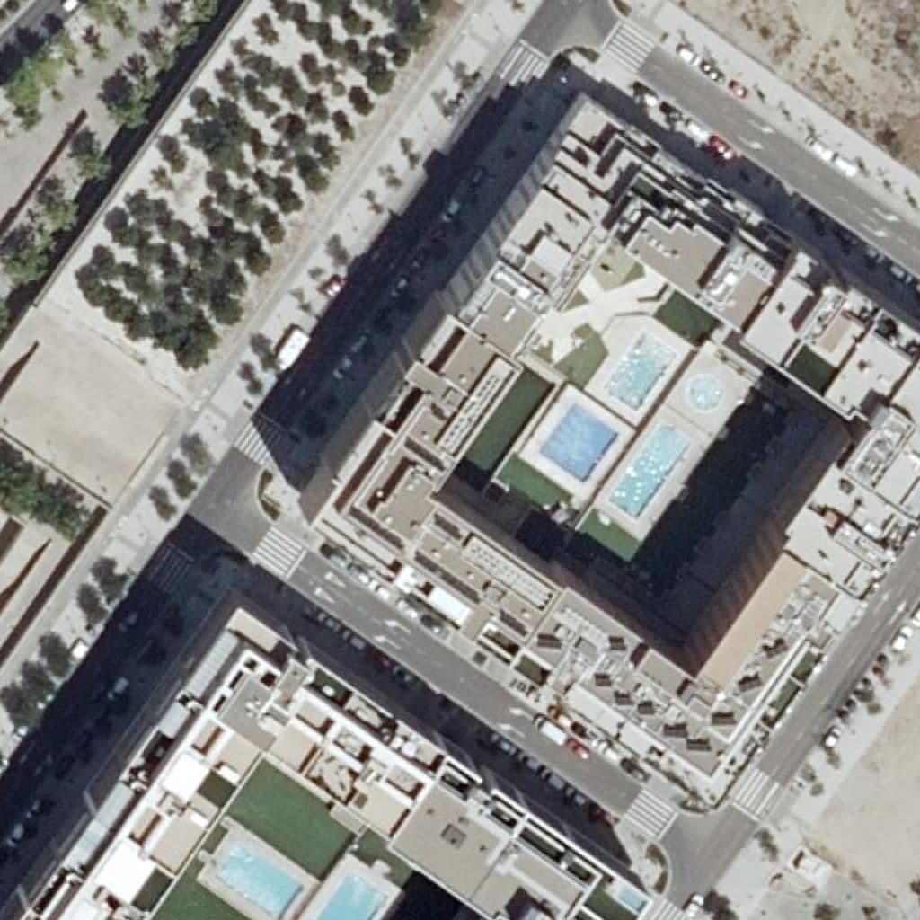 Aerial view of the grounds of C.E.I. Nanyland Puerto Venecia