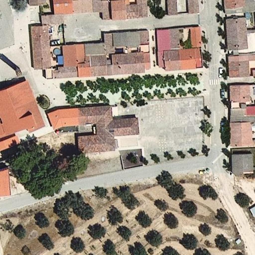 Aerial view of the grounds of E.E.I. DE FAYÓN