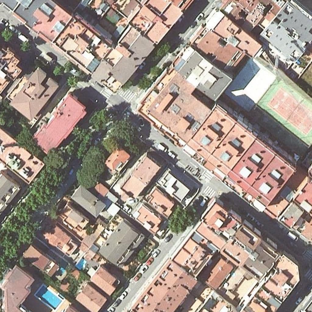 Aerial view of the grounds of Escola De Dansa Municipal De Castelldefells