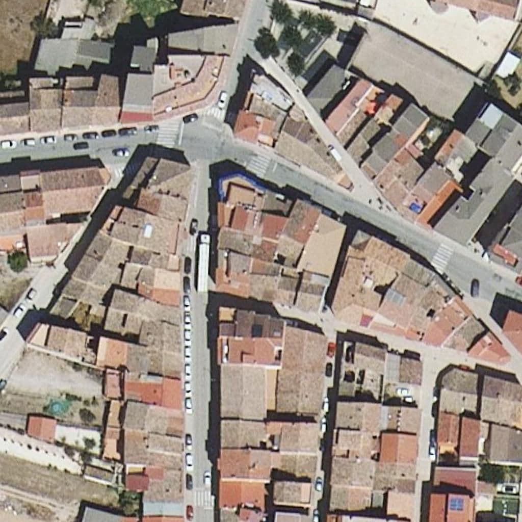 Вид сверху на территорию школы «C.P.E.P.A. de Valderrobres»