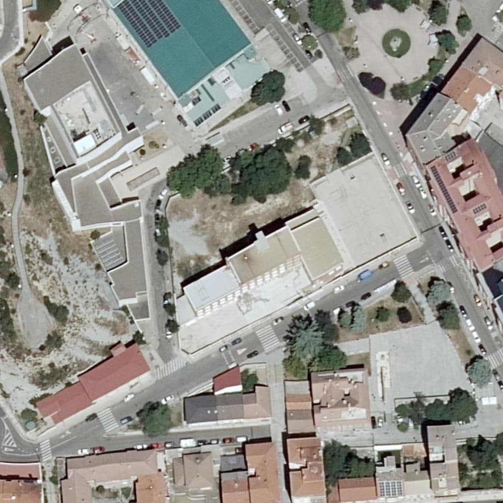 Aerial view of the grounds of C.P.E.P.A. Alto Gállego