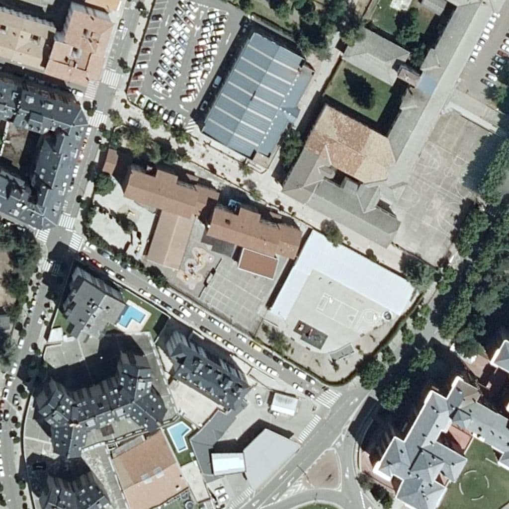 Aerial view of the grounds of C.P. San Juan de La Peña
